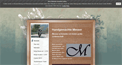 Desktop Screenshot of handgemachtemesser.de